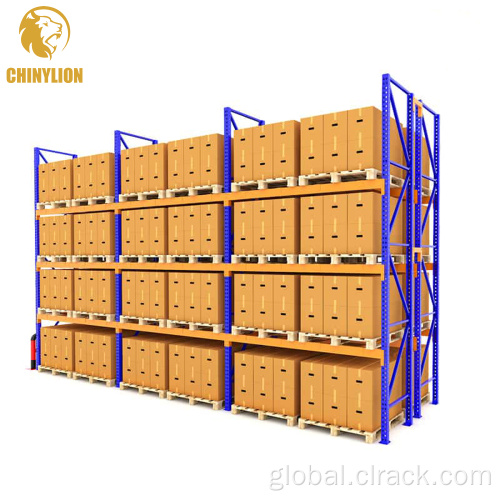 Double Depth Racking Double Deep Pallet Metal rack For Warehouse Racking Supplier